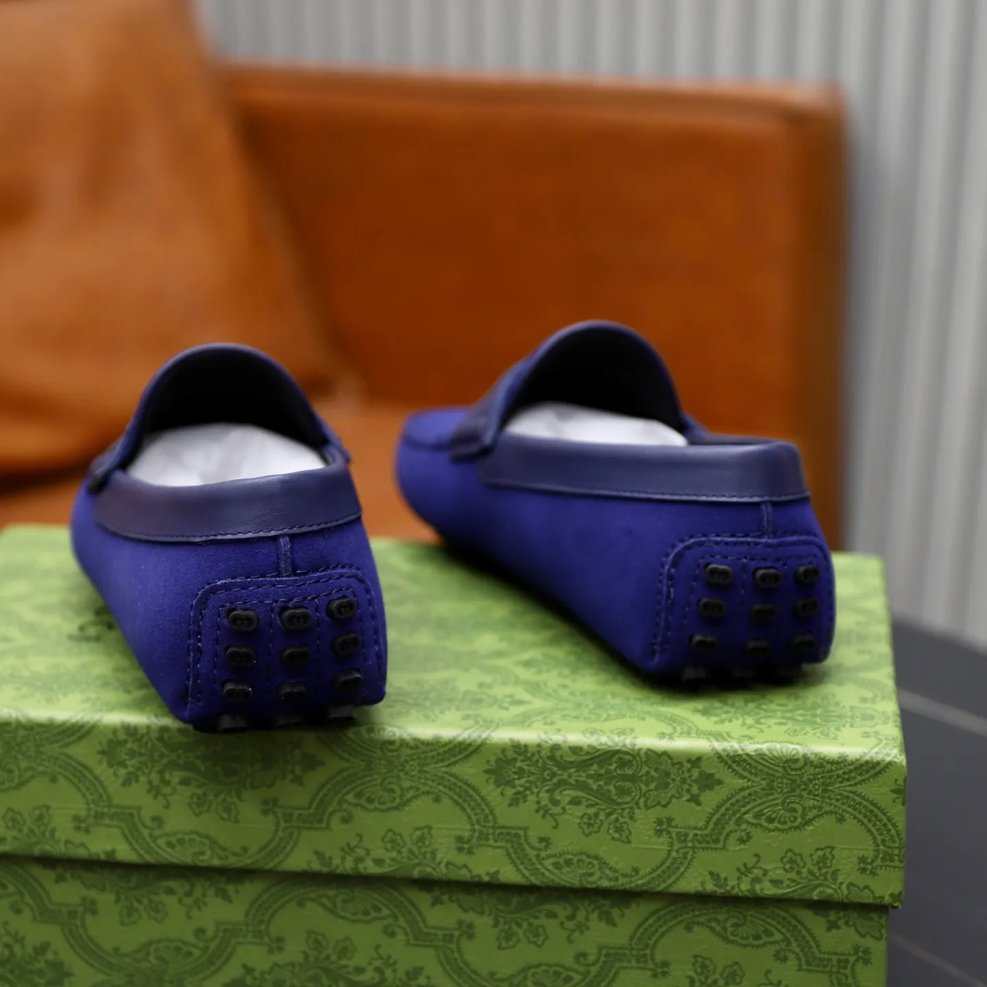 Ex-factory price: 480💰【GUCCI】Gucci ⚠️High-end men’s driving and pedal series ⚠️38-44 (customized for 45) ⚠️All original cowhide leather! Thick and soft! Made entirely of calfskin lining! Rubber sheet anti-slip beanie sole! Three-dimensional package technology! Fashionable and classic! Handicrafts! Original high quality! Feel free to compare!
